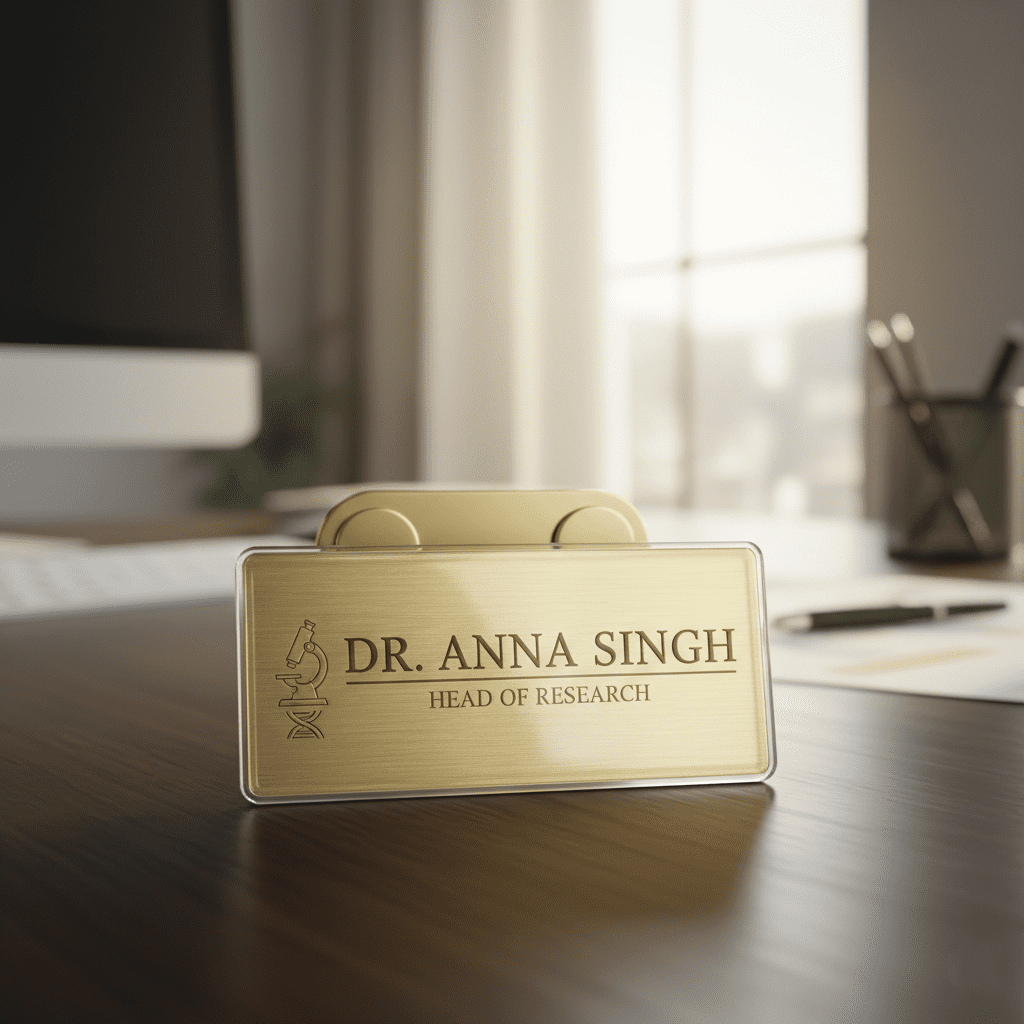 Small name badge printing near me