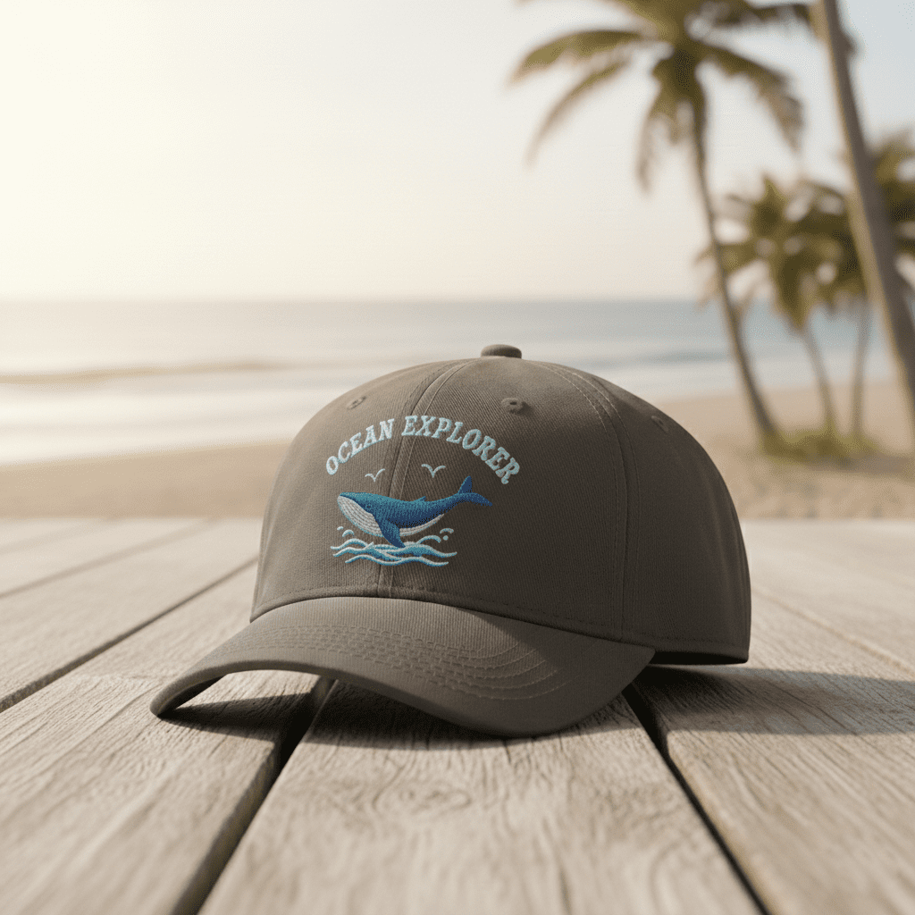 customized cap print near me