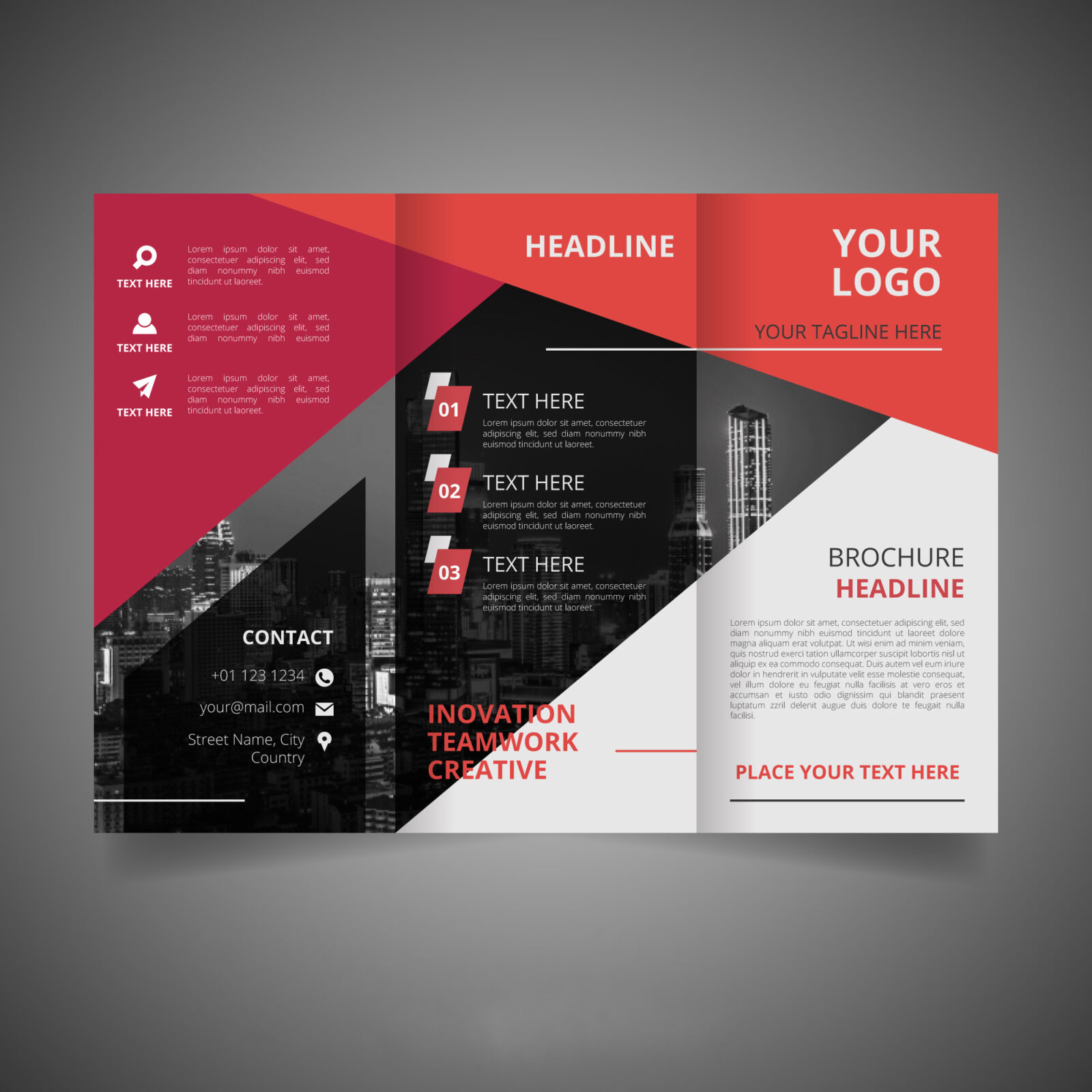 Tri-Fold Brochure Printing Near Me