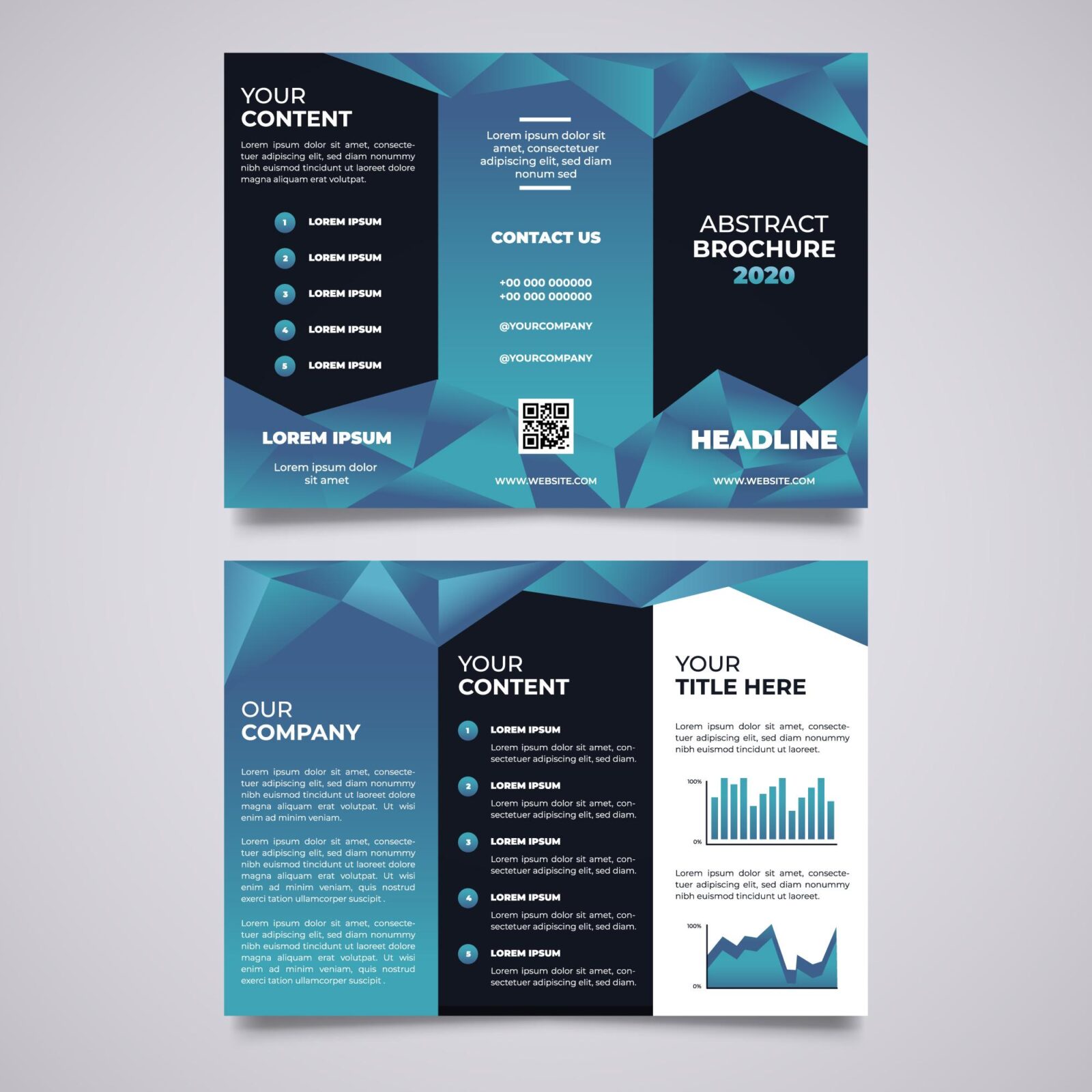 Tri-Fold Brochure Printing Near Me