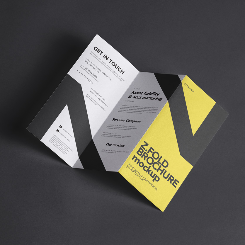 Z Fold Brochure Printing Near Me