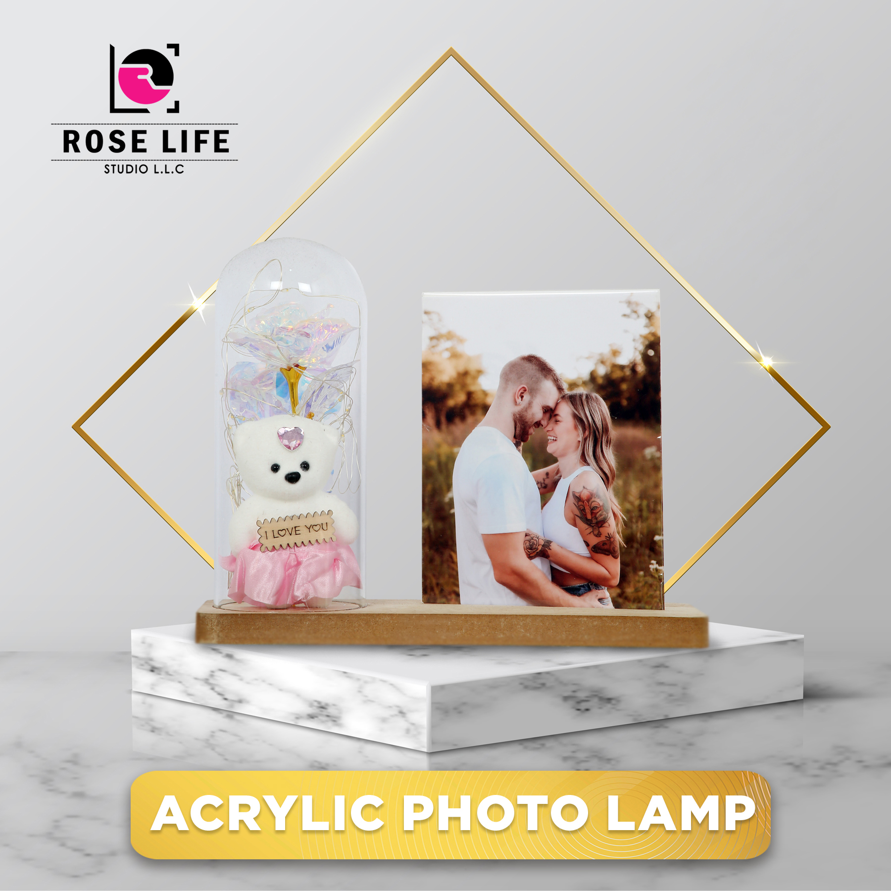 Acrylic Photo Lamp #1