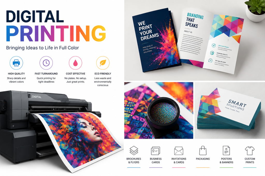 Digital Printing-Brouchers-Business cards
