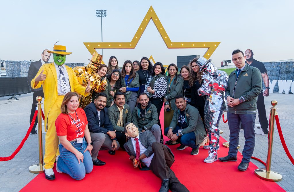 Emirates catering event