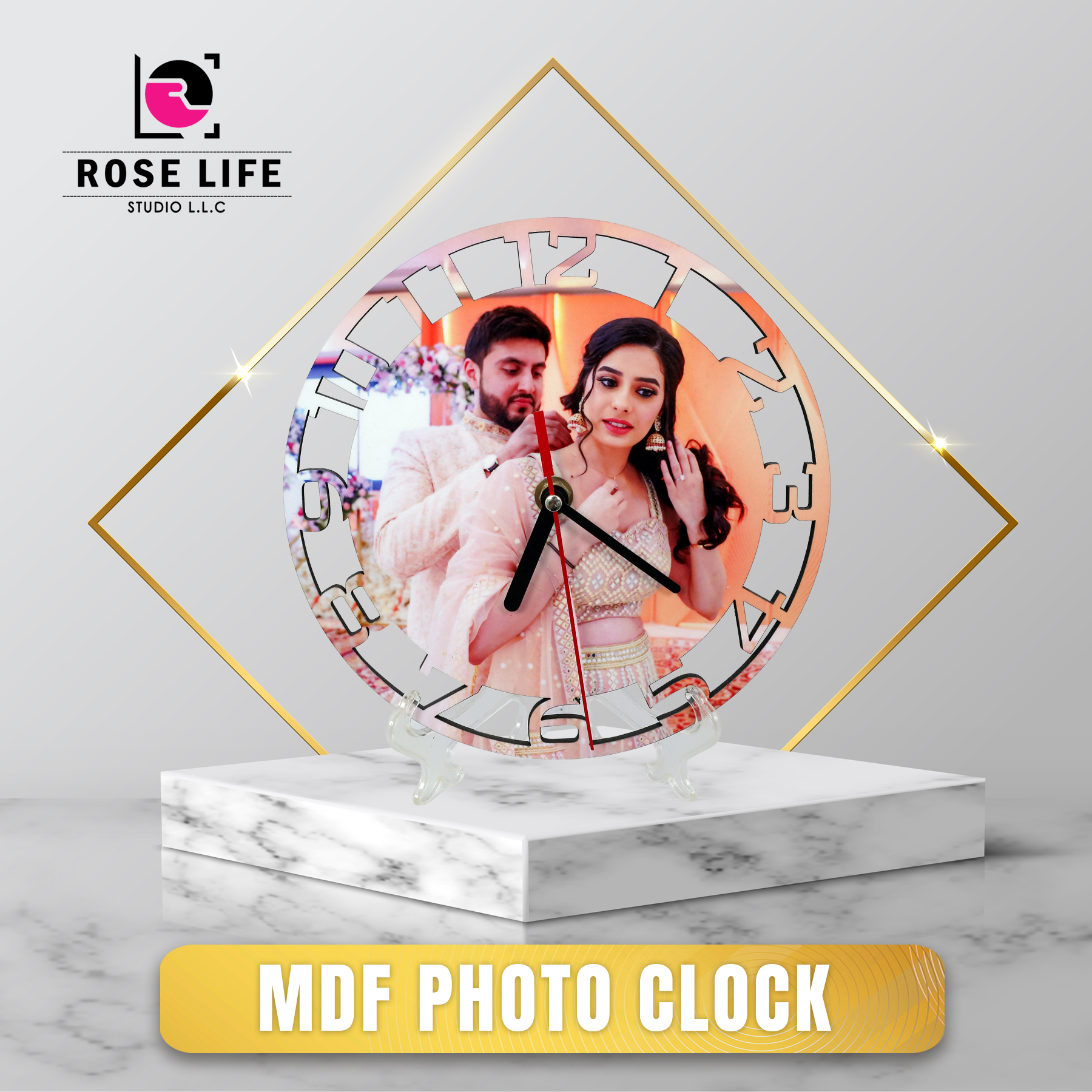 Photo clock Printing Bur Dubai