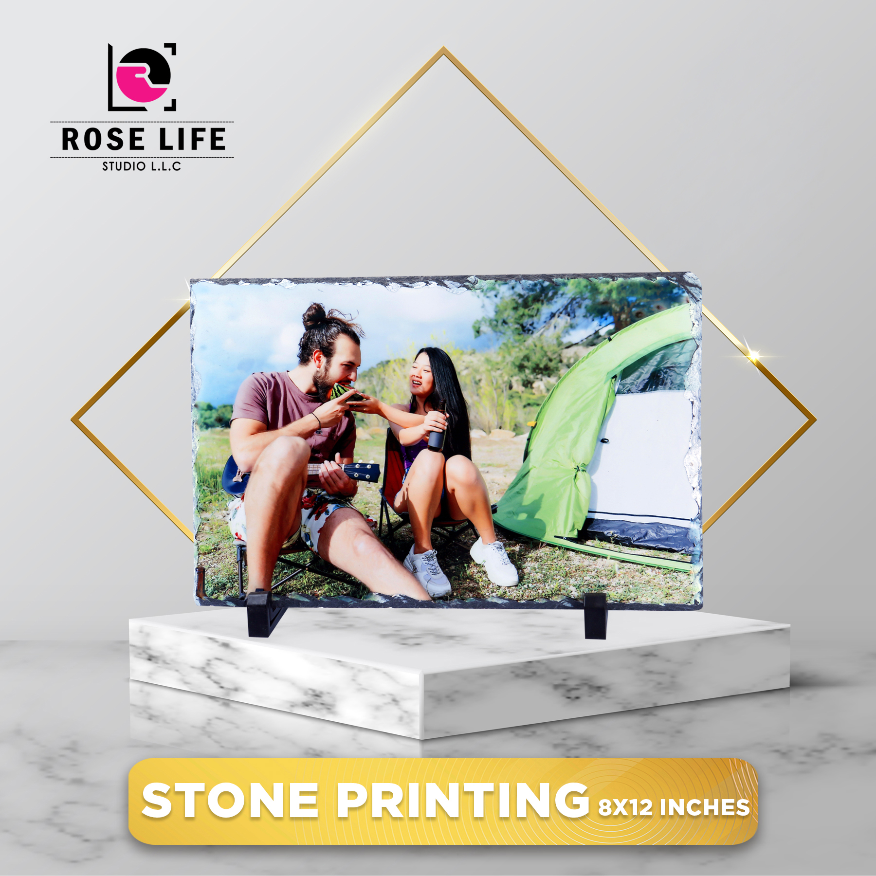 Stone Photo Printing Bur dubai