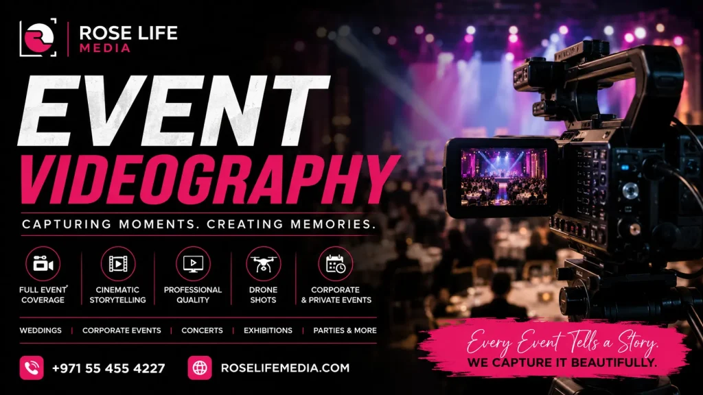 Event videography dubai